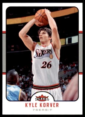 Fleer 2006-07: Kyle Korver Philadelphia 76ers #148 Foto 1 de 2