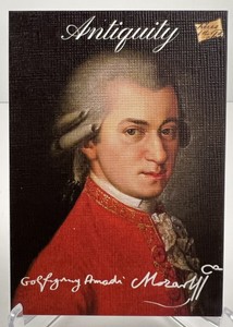 2018 The Bar Pieces of the Past Antiquity Edition Wolfgang Mozart #9