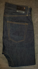 R13 The Ian Raw Indigo Slouch-Crotch Blue Jeans (29") NWT  ITALY  Reg $469