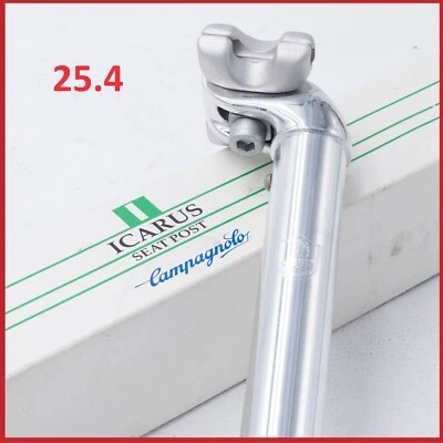 BICICLETA DE MONTANHA ANTIGA VINTAGE MTB NOS CAMPAGNOLO ICARUS SEATPOST 25,4 mm - Imagem 1 de 4