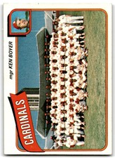 1980 Topps St. Louis Cardinals - Ken Boyer St. Louis Cardinals #244 A