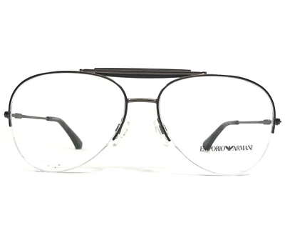 Monturas para gafas Emporio Armani EA 1020 3003 gris redondo medio borde 55-15-140 Foto 1 de 4