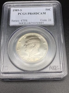 1989 S - Kennedy half Dollar - Picture 1 of 4