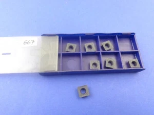 7x Wendeschneidplatten SDMT 09T308EN-41 MP91M Stellram carbide inserts - Bild 1 von 3