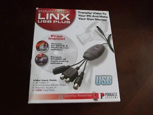 Pinnacle LINX USB Plus Video Transfer Capture Editing System Hardware Software - Picture 1 of 2