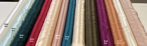 S14 - VINTAGE CREPE RÜCKEN SEIDENSATIN 100 % Seide im Hof. - Bild 1 von 5