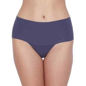 Hanky Panky BreatheSoft Hi-Rise Thong Panty Women's S Granite Grey #6J1921B NWT - Picture 1 of 10