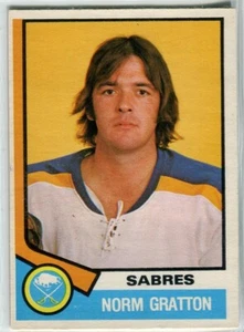 1974-75 O-Pee-Chee OPC #288 Norm Gratton Buffalo Sabres - Picture 1 of 2