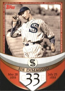 2007 Topps DiMaggio Streak Before the Streak #JDSF33 Joe DiMaggio - NM-MT - Picture 1 of 2