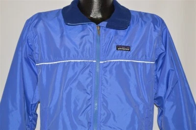 PATAGONIA NYLON POLY FLEECE LINED PURPLE BLUE LAVENDER KIDS JACKET SZ 14 - Image 1 of 4