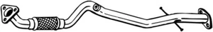 100 CV TUBO GAS SCARICO PER OPEL Astra J P10 1.4 KW 74 CV 100 - Imagen 1 de 1