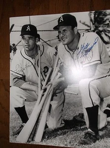 Ferris Fain Gus Zernial Autographed Photo Philadelphia Athletics 16x20 Photo - Picture 1 of 4