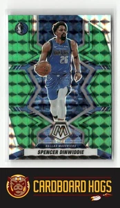 2021-22 Mosaic #175 Spencer Dinwiddie Dallas Mavericks Green Mosaic Prizm - Picture 1 of 2