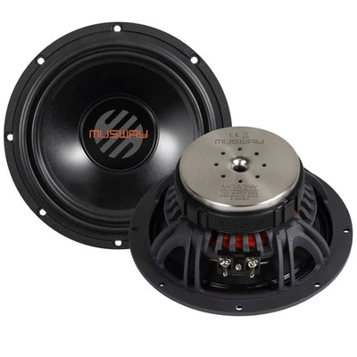 MUSWAY MG6.2W 16,5 cm Tieftöner Auto Bass Lautsprecher Paar Kickbässe 250 Watt - Bild 1 von 3