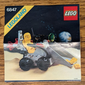 LEGO Space: Space Dozer (6847), complete, manual, no box