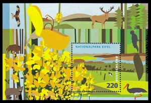 República Federal Bloque 74 Parque Nacional Eifel, MNH. - Imagen 1 de 1