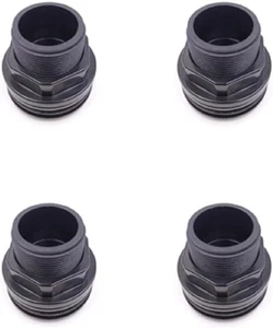 3/4 inch Bulkhead Slip x Slip NPT Standard 2-Pair (4-Pack) NBR Rubber Gasket - Picture 1 of 3