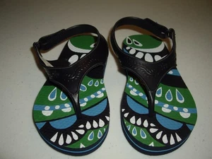 Sandalias T16 para niñas pequeñas talla 9 Gap Marrakech cierre de gancho/bucle impermeables - Imagen 1 de 4