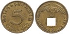 Deutschland - Deutsches Reich 5 Pfennig 1936-1939 Alu-Bronze - Versch. Jahre