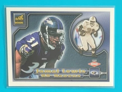 2000 Pacific Aurora Rookie #12 Jamal Lewis Baltimore Ravens Football Card  - Image 1 of 2