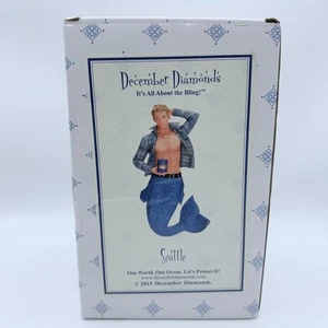 Rare December Diamonds Seattle Merman Ornament 2015 New in Box - Retired - Picture 1 of 3