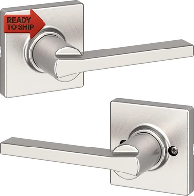 Manija de puerta de paso interior Casey, palanca para puertas de armario y pasillo, Foto 1 de 4