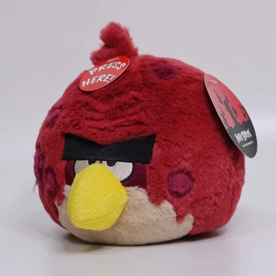 NWT Angry Birds Big Brother Bird Terence Plush | 5" 2012 CWT ToysRUs 076 - Image 1 of 4