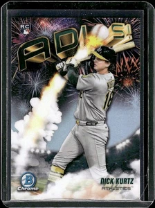 Bowman Chrome Nick Kurtz RC 2025 Adios #AD-23 Athletics - Imagen 1 de 2