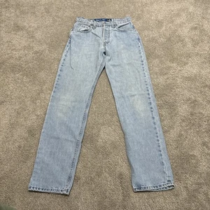 Pantalones de mezclilla Levi’s plateados vintage años 90 hechos en EE. UU. talla mediana 5/6 para mujer - Imagen 1 de 8