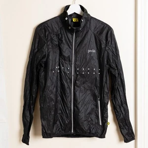 Pedla Cycling Wind Jacket Men's Size Medium Black. Lightweight - Discontinued. - Picture 1 of 14