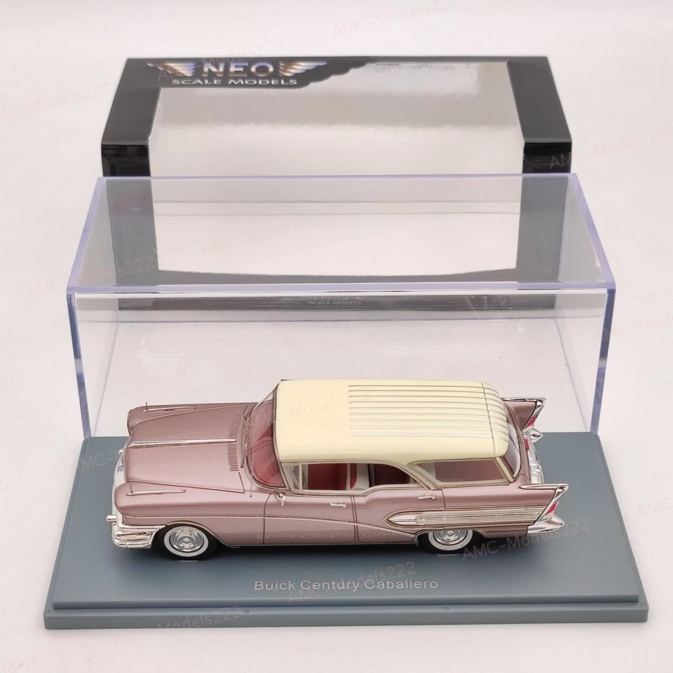 1/43 NEO SCALE MODELS Buick Century Caballero Resin Limited Collection Purple - Image 1 of 4