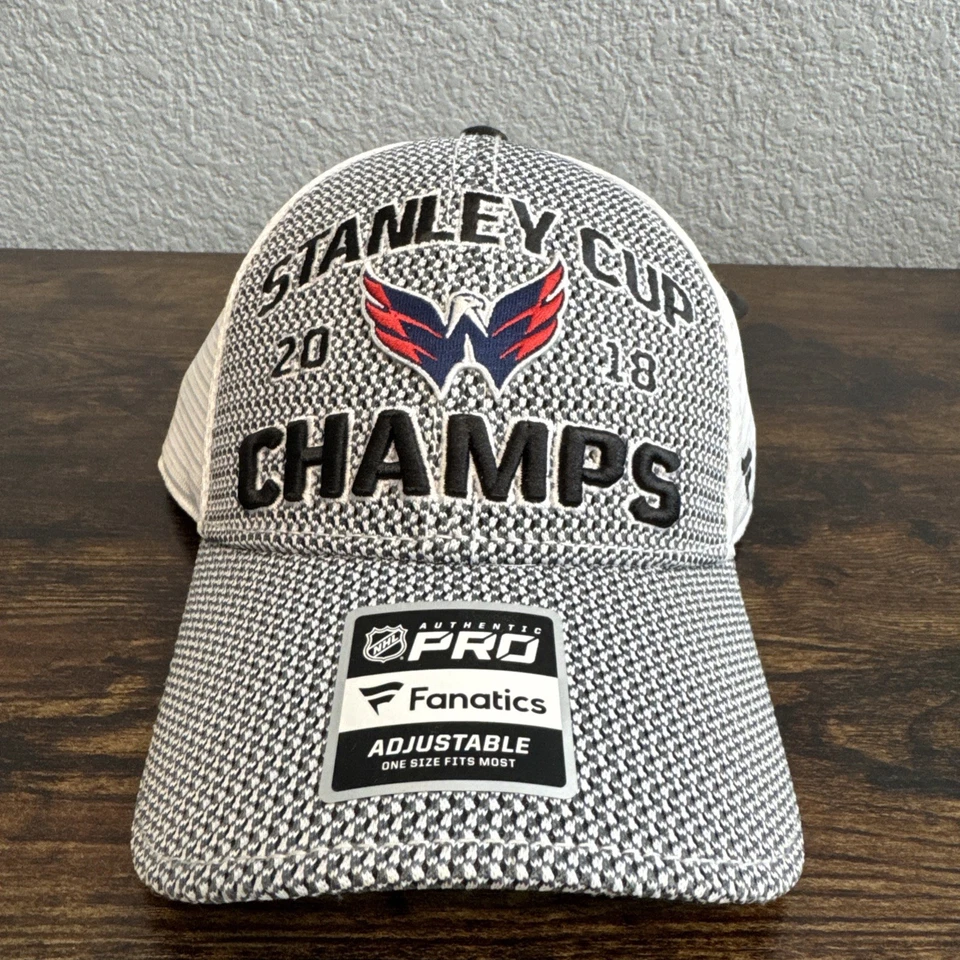 Fanatics NHL Washington Capitals 2018 Stanley Cup Champions Locker Room Snapback