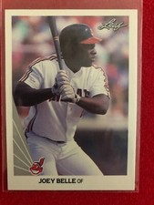 1990 Leaf Albert Belle Rookie Card RC - Cleveland Indians Joey Belle