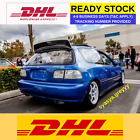 New 92-95 Civic Hatchback 3Dr Tail Brake Light Rear Lamp Clear Eg6 Free Shipping