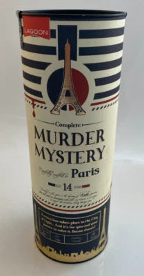 Murder Mystery in Paris Game Kit The Lagoon Group - Sealed Package - Image 1 of 4