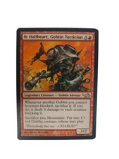 MTG Ib Halfheart, Goblin Tactician Duel Decks: Elves vs Goblins 43/62 Regular R…