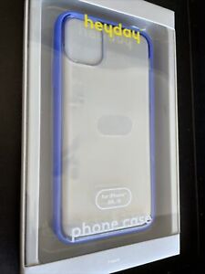 heyday iPhone 11 / XR Clear Case - Bright Blue Bumper