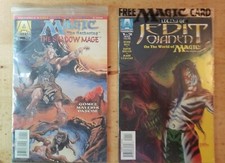 Magic The Gathering SHADOW MAGE #1 COMIC SEALED w FIREBALL Card & Jedit Ojanen