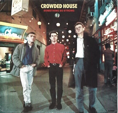 Crowded House Something So Strong Rare 1986 New Zealand 7" 45 NZ Import EX - Image 1 of 2