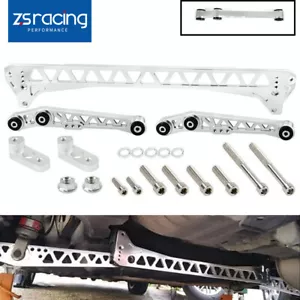 Billet Rear Lower Control Arm+Subframe Brace LCA for Honda Civic EG SL 88-95 - Bild 1 von 14