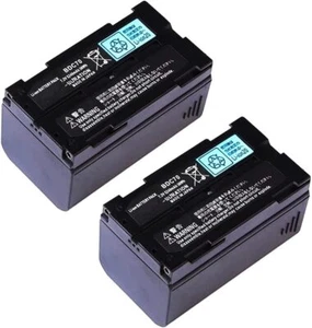 (2 Pack) New BDC70 Battery 7.2V 5240mAh For Sokkia Top-con Total Station and GPS - Picture 1 of 8