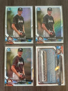 2018 Bowman Chrom Trevor Rogers MOJO Prospect Chrom Refraktor Menge (4) BCP-148 - Bild 1 von 1