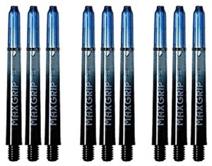 3 juegos de varillas de dardos medianas degradadas XQMax Max Grip - Se envía con seguimiento - Azul - Imagen 1 de 1