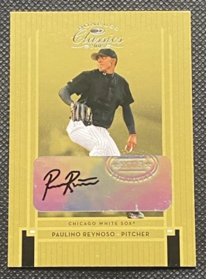 2005 Donruss Classics /1200 Auto Paulino Reynoso # 204  - Image 1 of 2