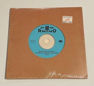 Beg, Scream & Shout: Big Ol' Box Of '60s Soul Sampler RARE promo CD (Rhino) - Picture 1 of 2