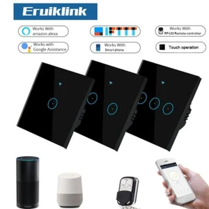 Smart WiFi Light Switch Wireless Wall Interruptor RF Touch Control WiFi Switch - Picture 1 of 6