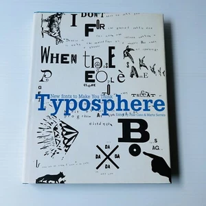 Typosphere: New Fonts to Make You Think by Marta Serrats 2017 Hardcover Design - Picture 1 of 13