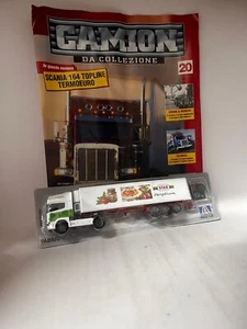 SCANIA 164 TOPLINE TERMOEURO 1:87 USCITA 20 Star CAMION DA COLLEZIONE ITALERI - Foto 1 di 2