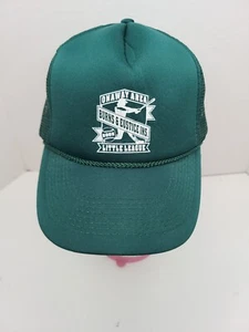 ONAWAY AREA - Burns & Eustice Ins. Little League 2002 Snapback Hat Screen Print! - Picture 1 of 8