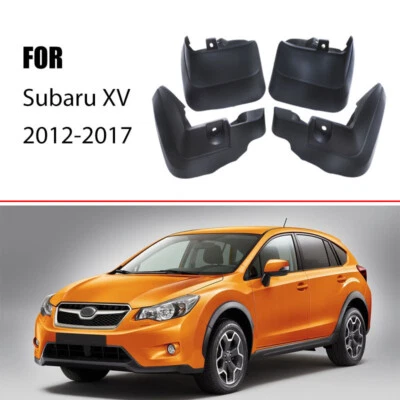 Mud Flaps Splash Guards Fender For Subaru XV 2012-2017 4Pcs Side Mud Guards - Image 1 of 4